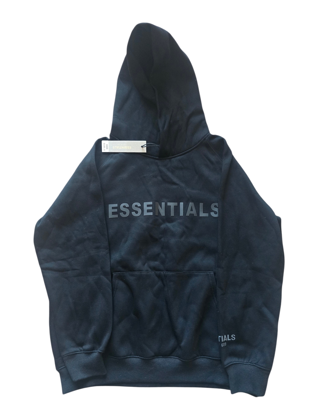 Essentials Fear of God Black Hoodie